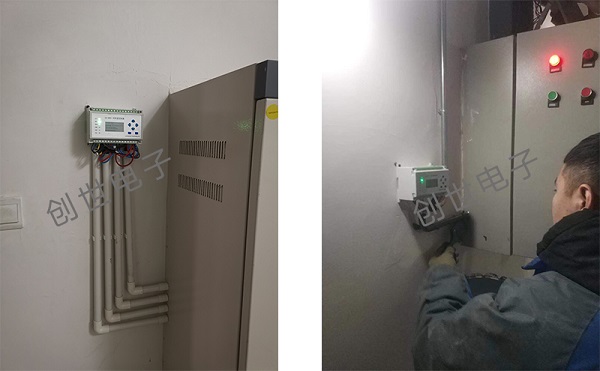 CO控制器安裝在配電箱旁