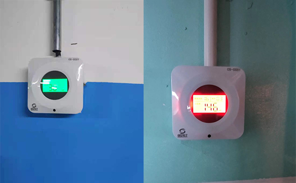 一氧化碳探測器工作過程